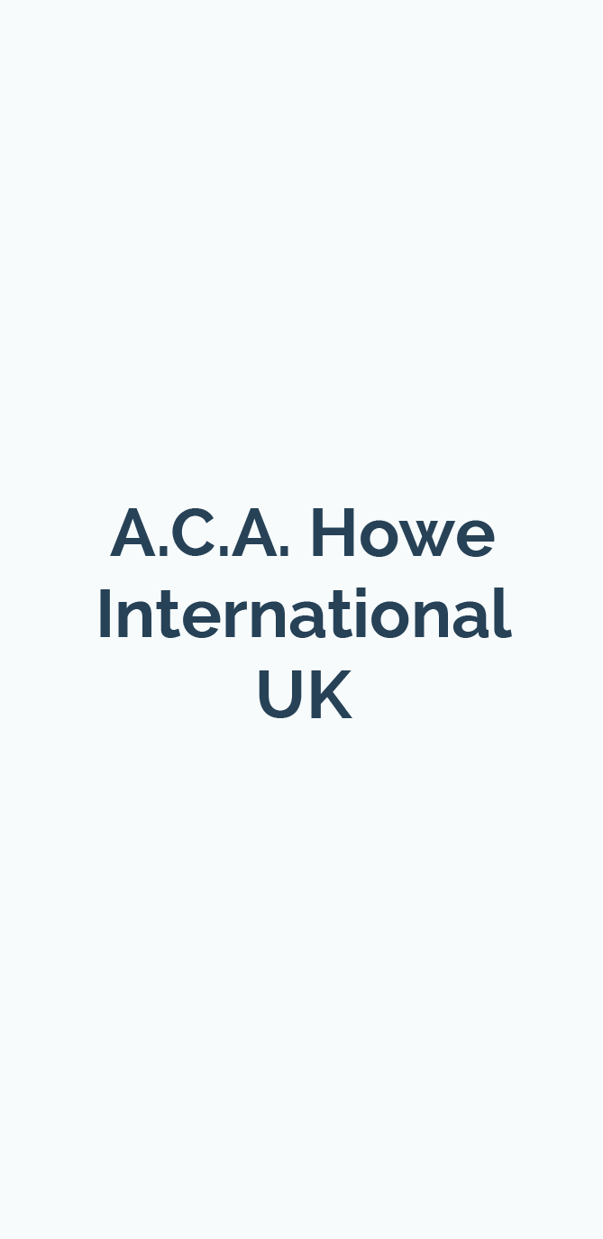 ACA Howe International UK ACA Howe International UK